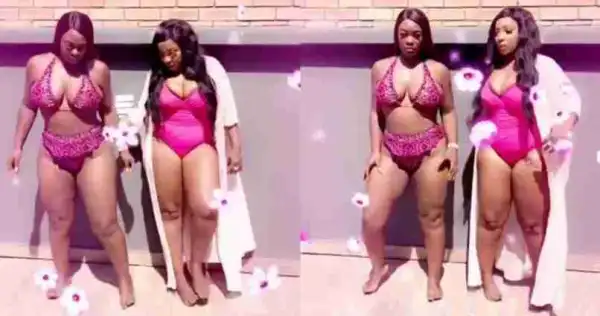 BBNaija star Uriel and actress Anita Joseph pictured in Bikini (Photos)